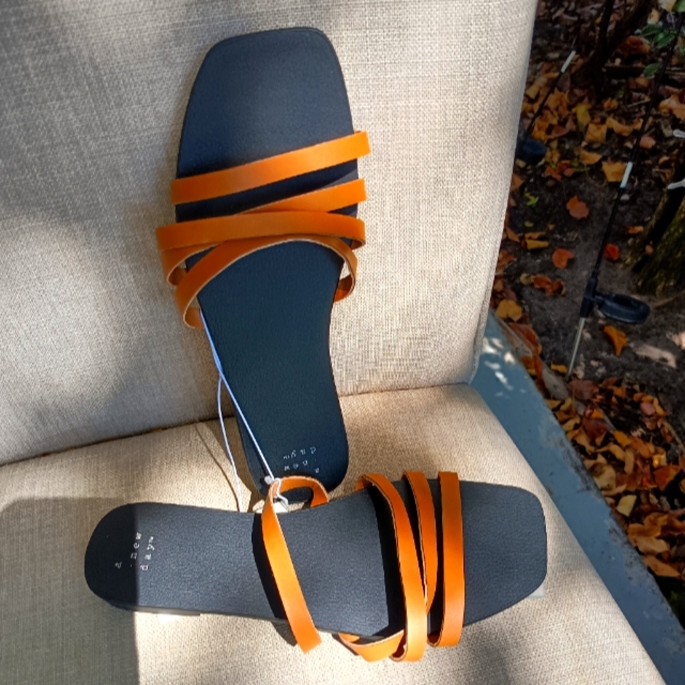 Brown sandals